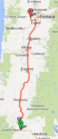 July 22 route
